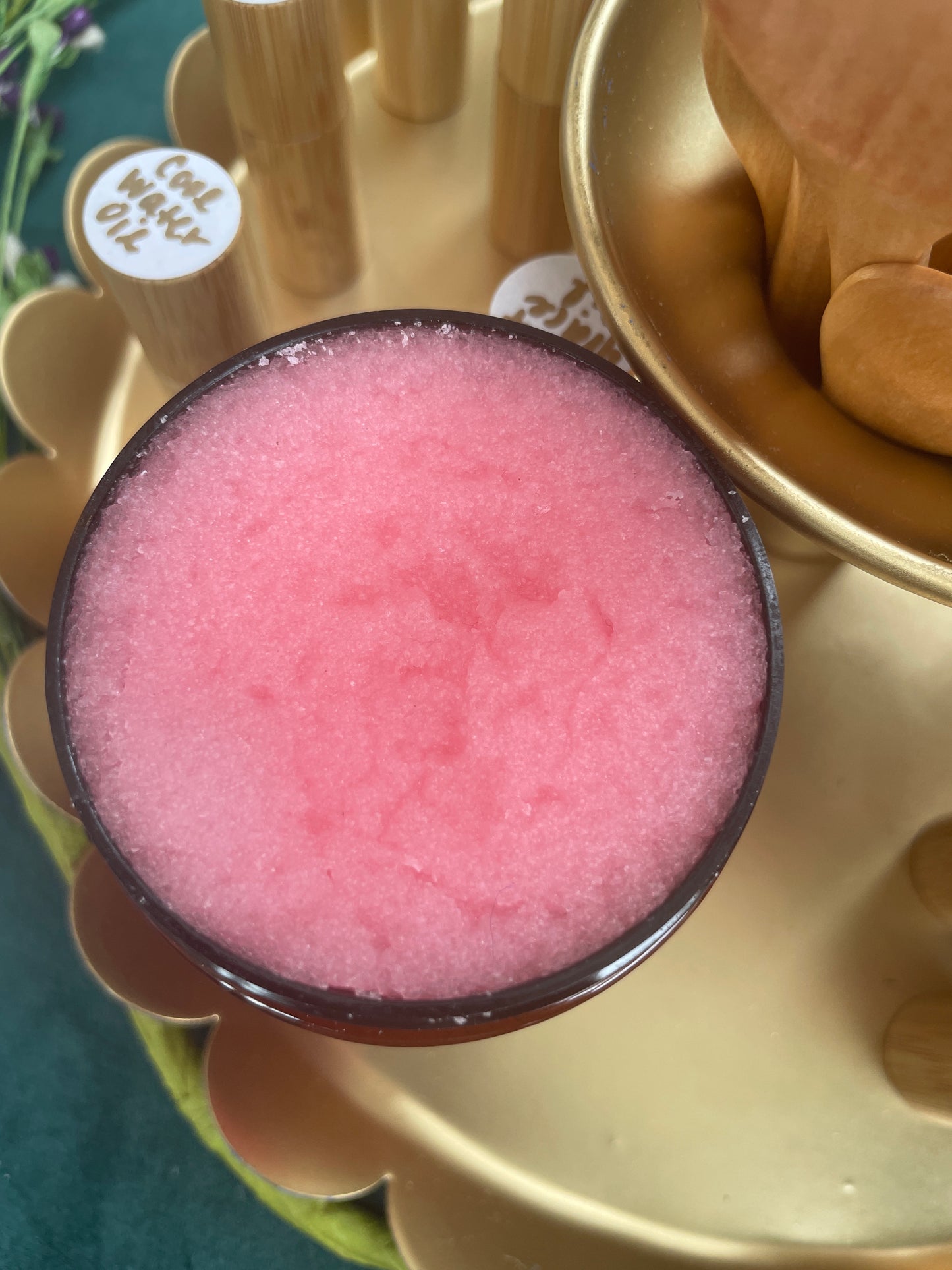 Raspberry Pear Sugar Scrub